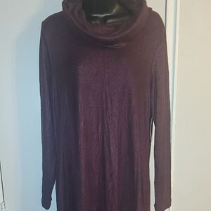 Apt. 9 Cowl Neck Sweater - Rich Burgundy